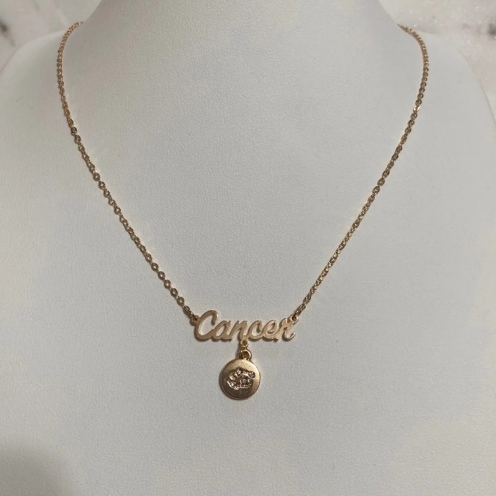 Cancer Zodiac Necklace